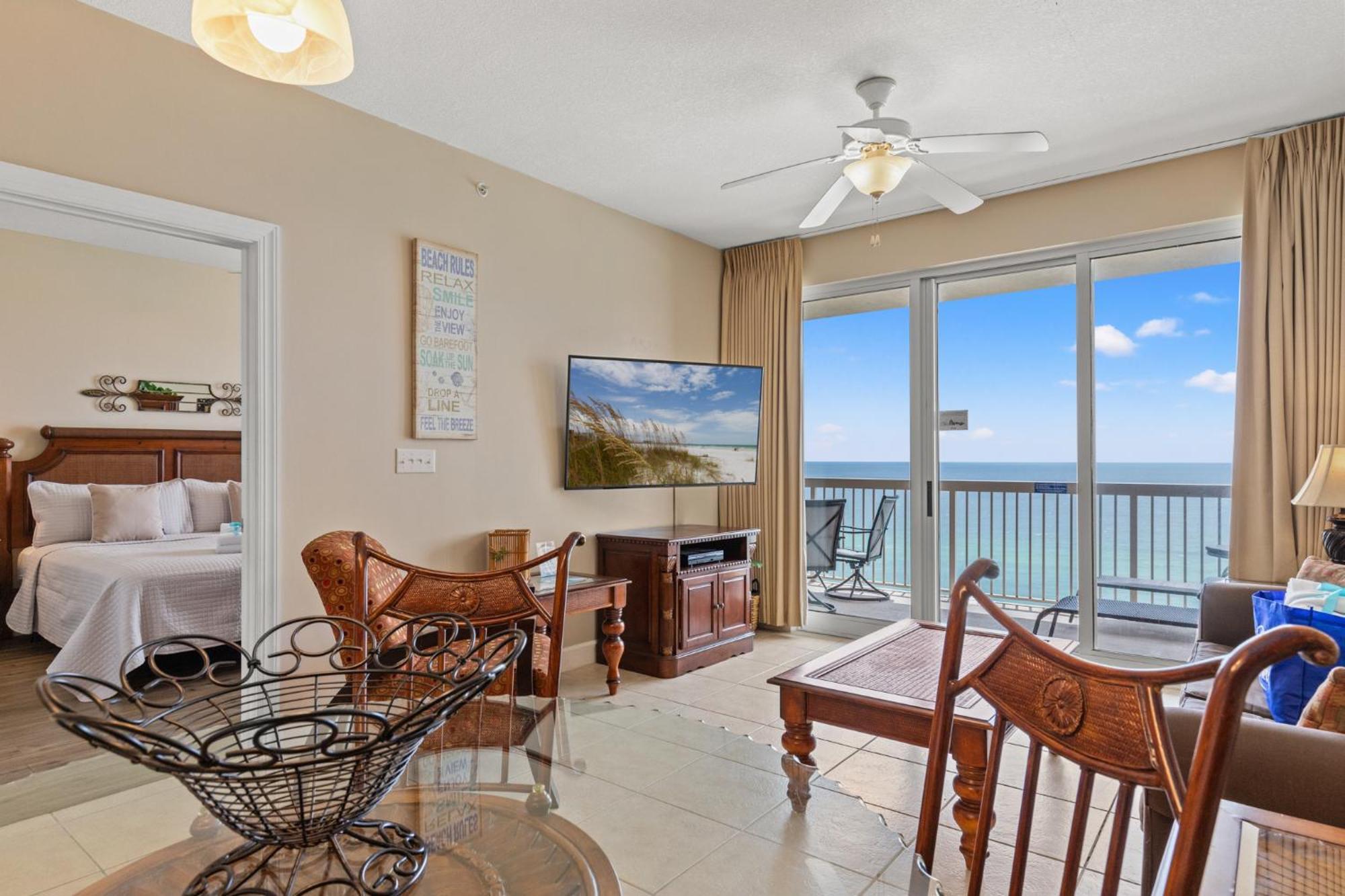 Gulf Front Master Br In Sunrise Beach With Amazing Views! Sleeps 7! Panama City Beach Exterior foto